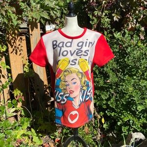 Fashion Nova Scuba Bad Girl Loves Popsicle Dress XL